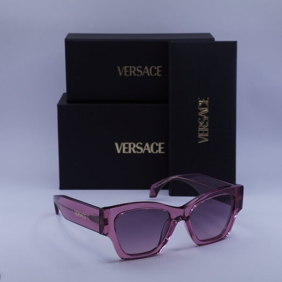 Versace VE4492U 551646 Square Sunglasses – Pink/Pink Gradient Grey main image 4